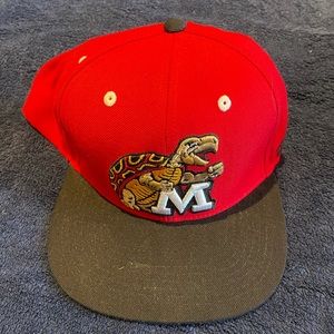 Vintage New Maryland Terrapins Flatbrim Hat